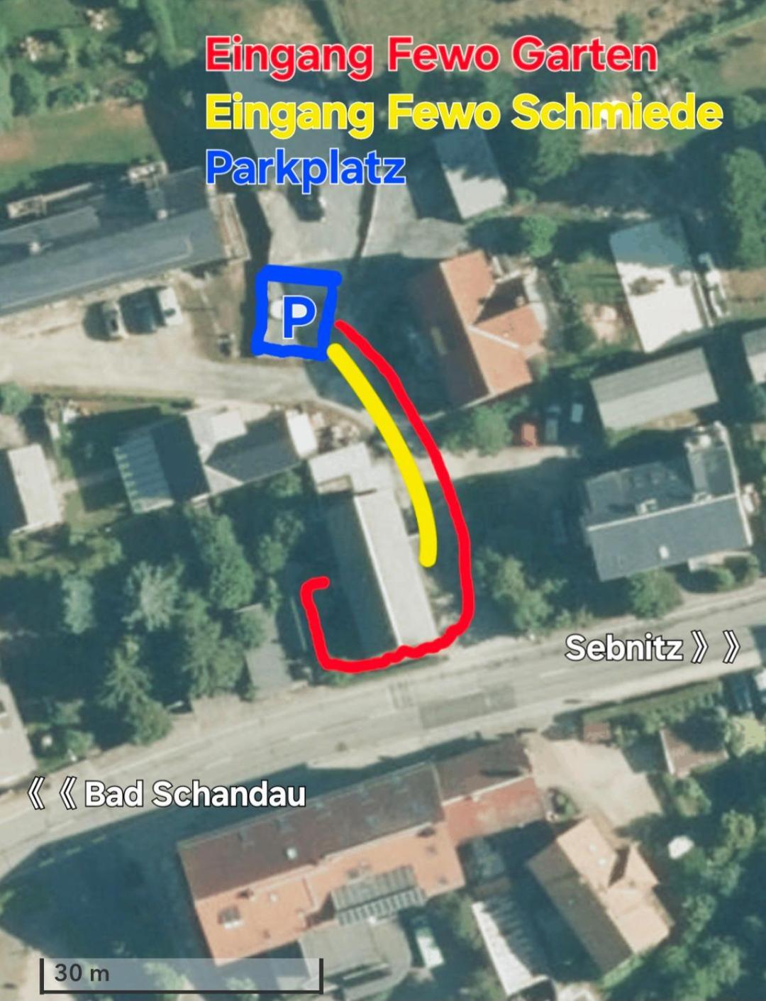Ferienwohnung Zur Schmiede Altendorf  ภายนอก รูปภาพ